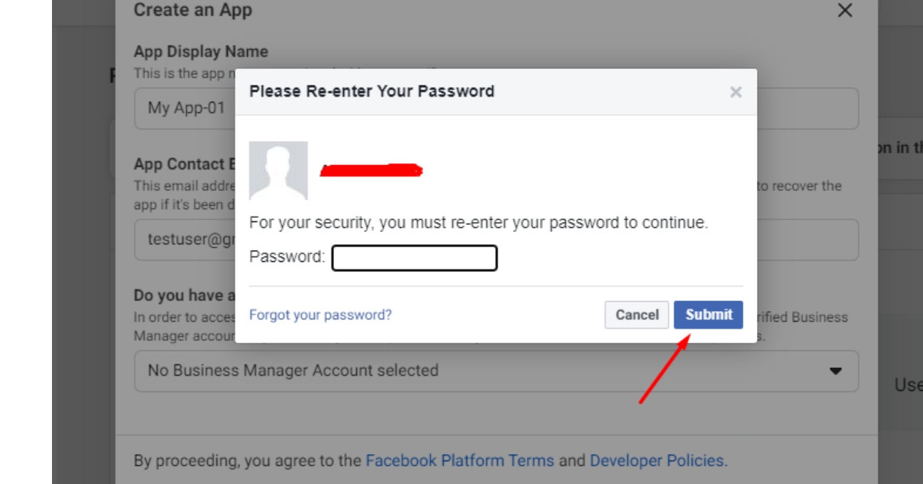 How to create an API key for Facebook - Penguin Apps Builder